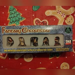 2001 Painted Miniatures Dwarfs Box Set - d20 - Fantasy Encounters Holistic